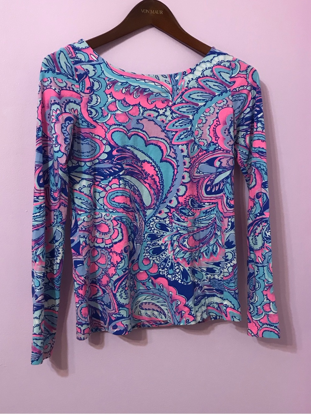 Lilly Pulitzer mermaids call tristan top size xs